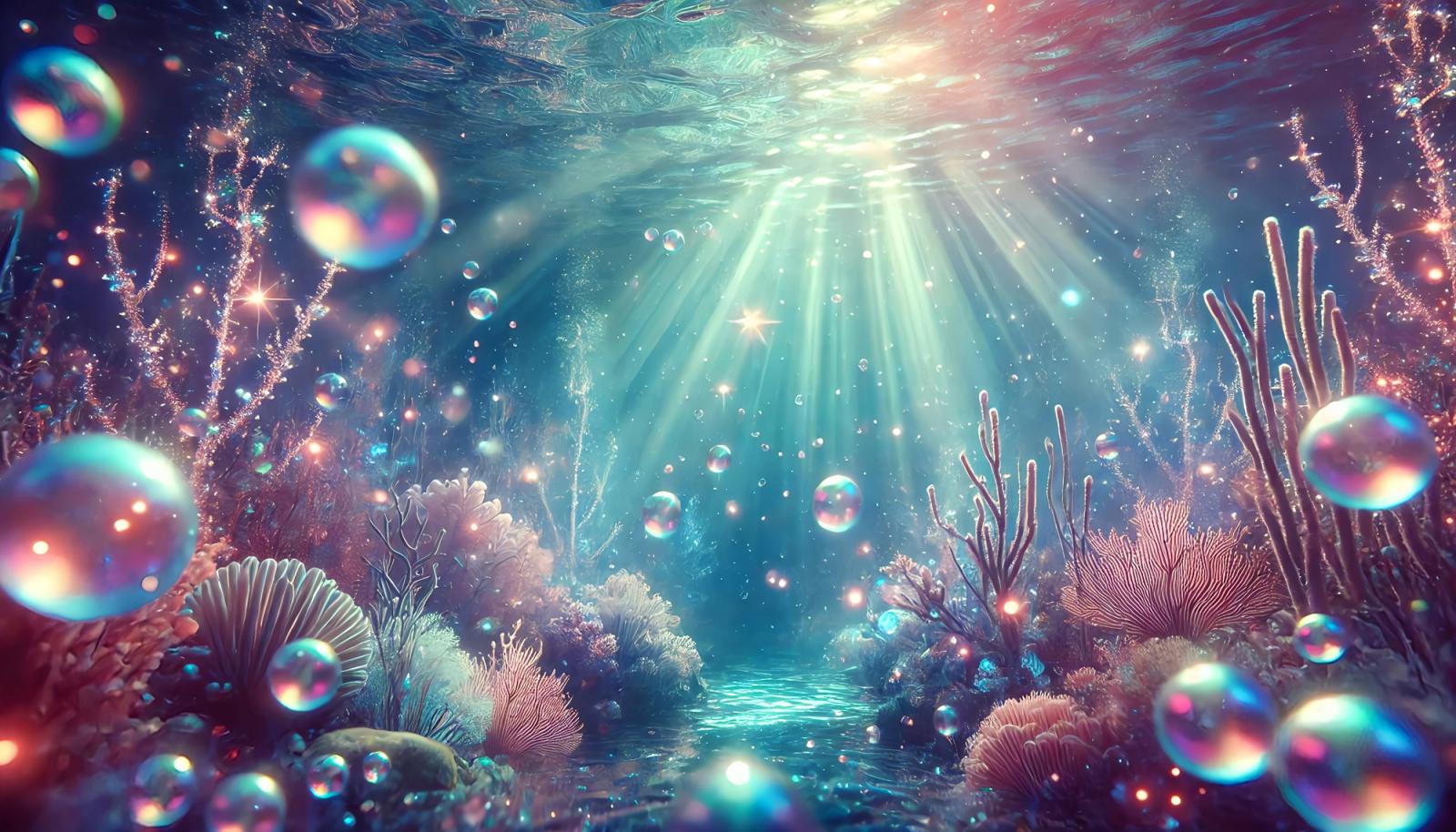 患者さんの心という深海のイメージ(AI生成)