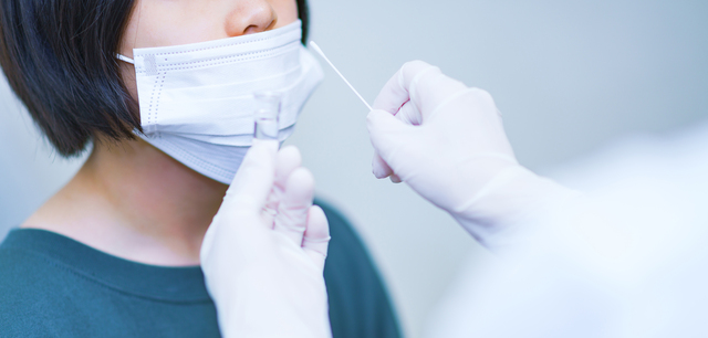 インフルエンザの検査のイメージ画像