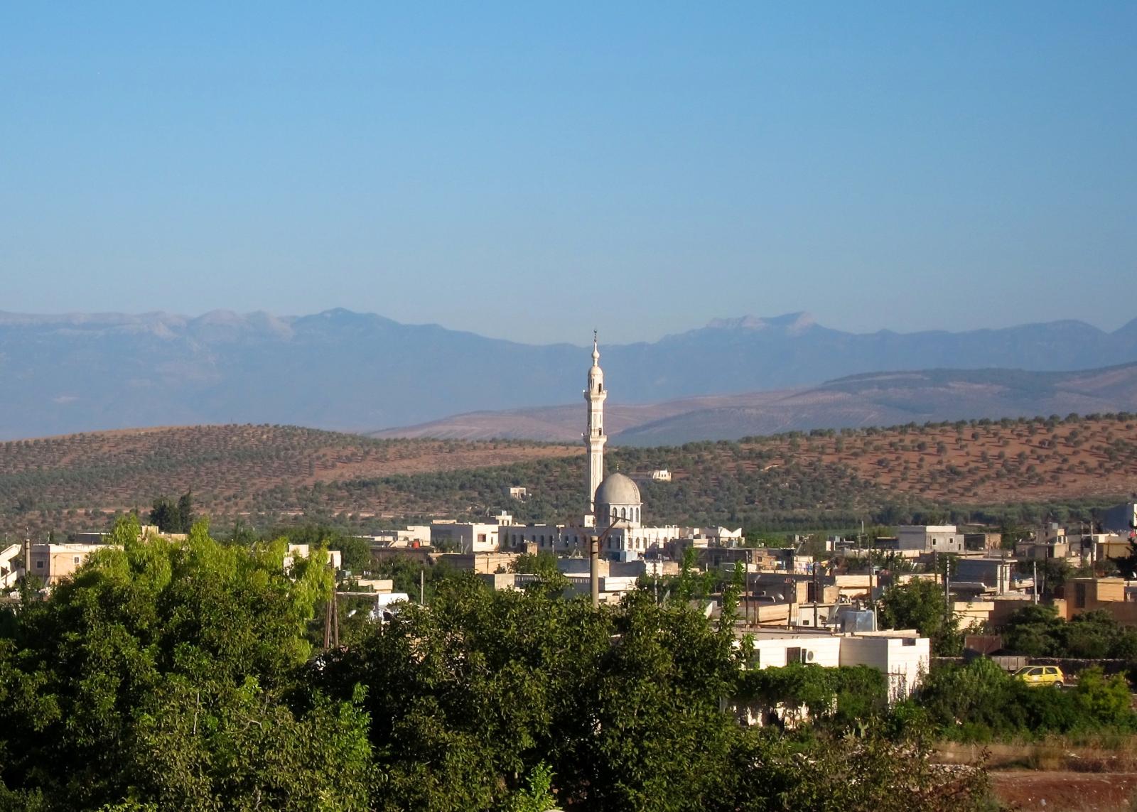 当時のシリアでの活動地周辺。戦争をしている国とは思えないほど、のどかで綺麗な場所