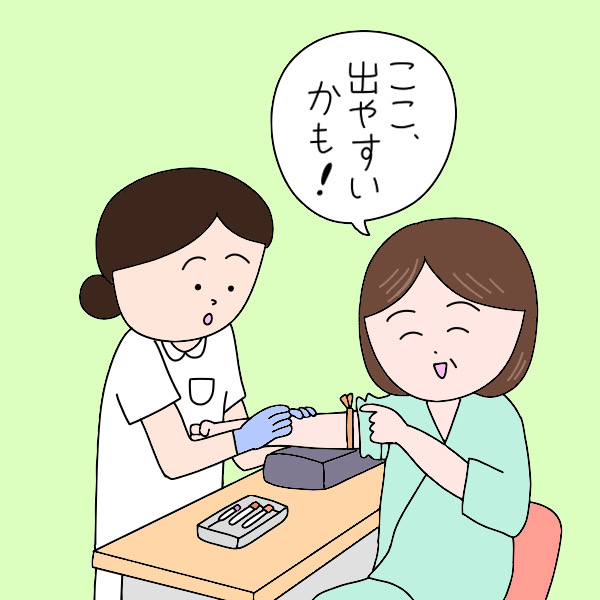 血管選びを一緒にやっちゃいそう