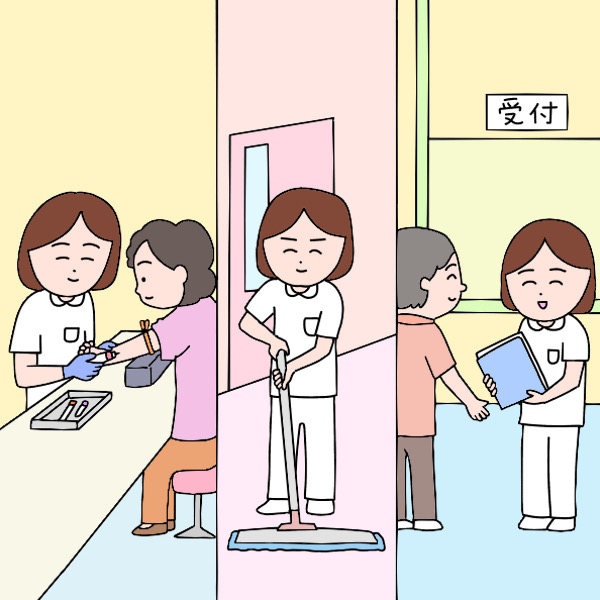 全部ひとりで！？中小病院のデメリット