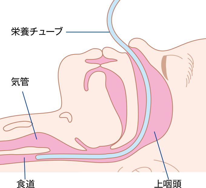 呼気漏れがないことを確認する