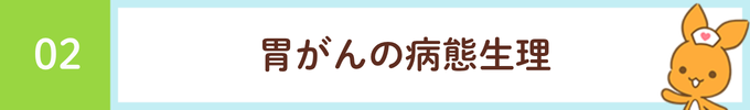 見出し「2．胃がんの病態生理」