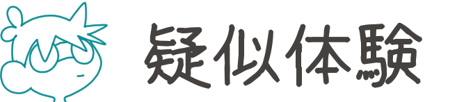 タイトル：疑似体験