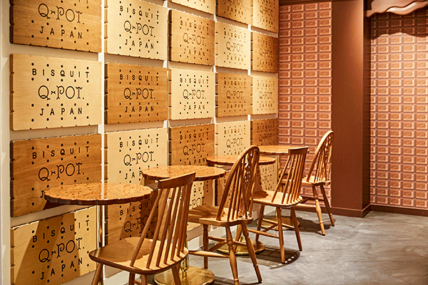 Q-pot CAFE.店内写真