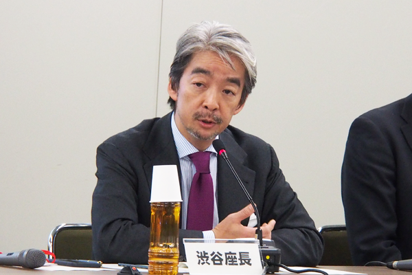 座長の渋谷健司さん